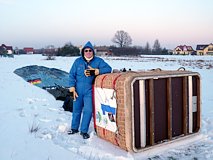 nach der Landung in Polen