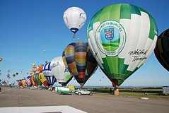 Die Ballone starten Die Ballone starten