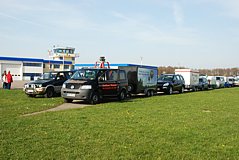 Treffen auf dem Flugplatz