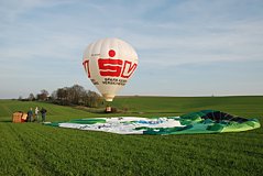 Landung Ballon Thüringen