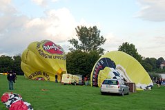 starke Boeigkeit verhinderte den dritten Start