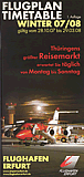 Winterflugplan Flughafen Erfurt 2007/2008