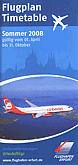 Flugplan Sommer 2008