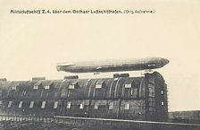 Luftschiffhalle mit Z IV