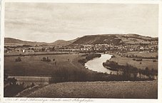 Blick zum Flughafen Rudolstadt/Saalfeld