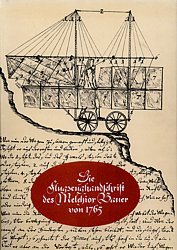 Flugzeughandschrift Melchior Bauer von 1765